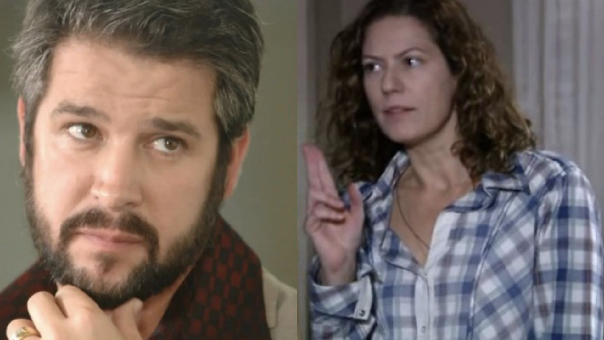 Dodi e Flora em 'A Favorita' (Reprodução/TV Globo)