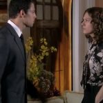 Halley e Flora em 'A Favorita' (Reprodução/TV Globo)