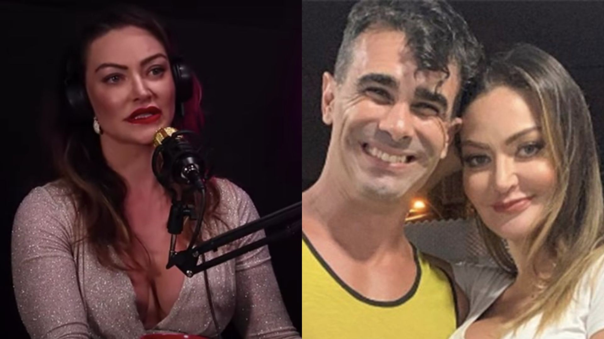 Laura Keller e Jorge Sousa (Reprodução: YouTube/Instagram)