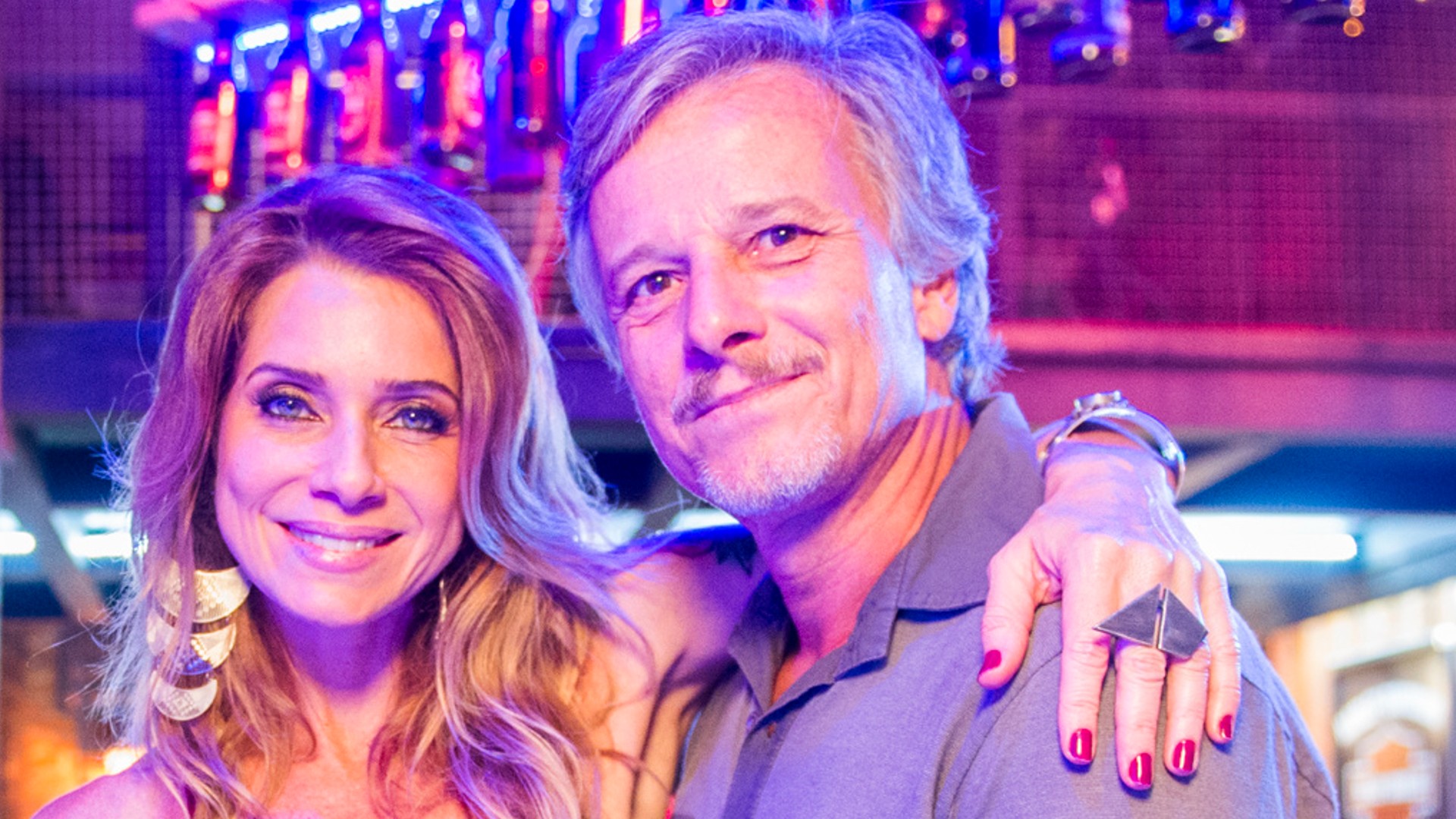 Leticia Spiller e Marcello Novaes