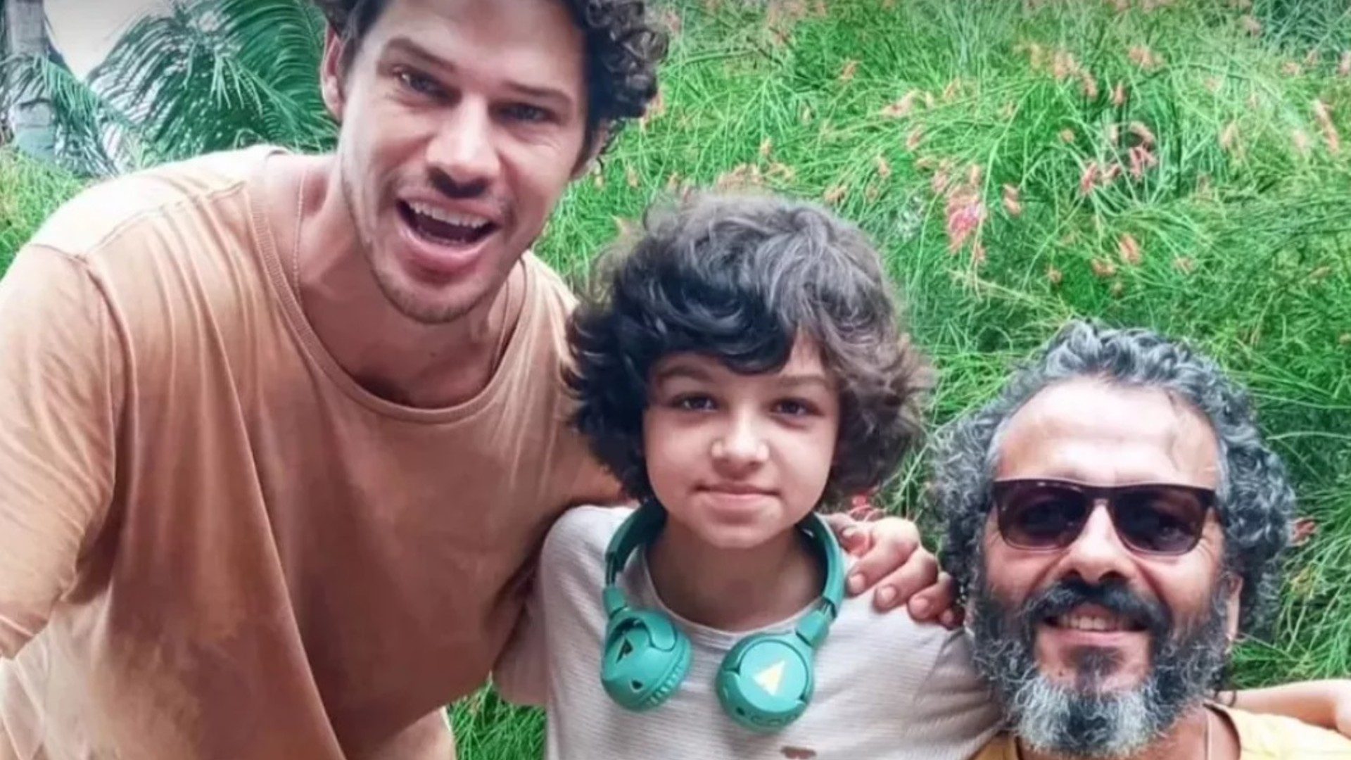 José Loreto, Gustavo Corasini e Marcos Palmeira em Pantanal