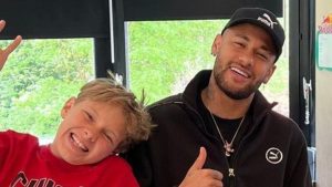 Davi Lucca e o pai, Neymar Jr. (Reprodução/Instagram)