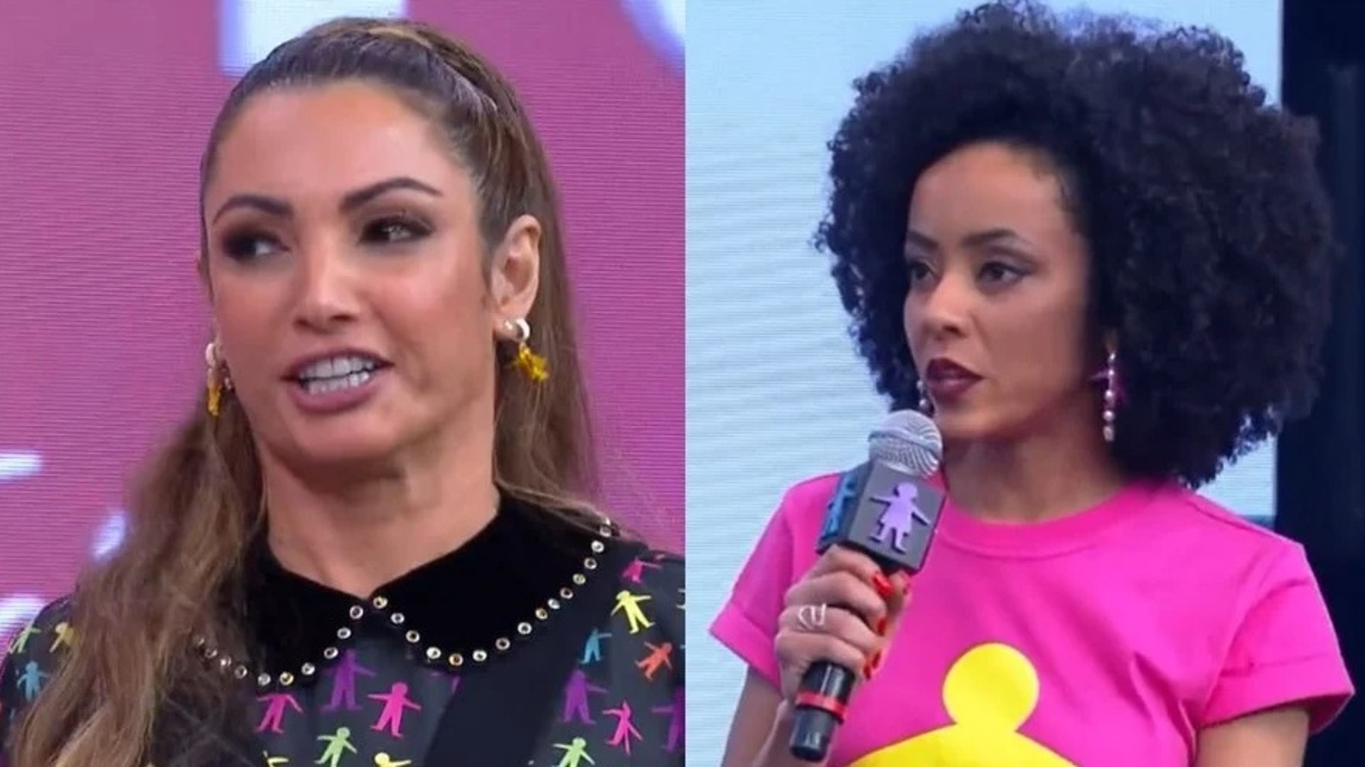 Patrícia Poeta e Valéria Almeida