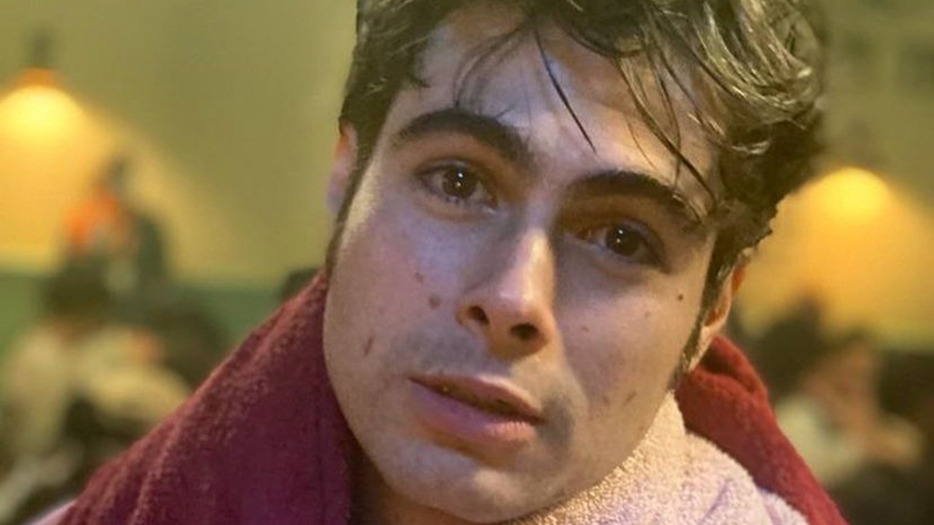 Rafa Vitti nos bastidores de 'Além da Ilusão' (Reprodução/Instagram)