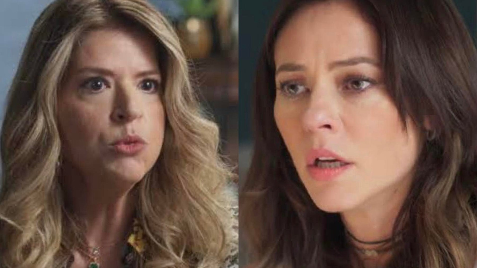 Rebeca e Pat em Cara e Coragem