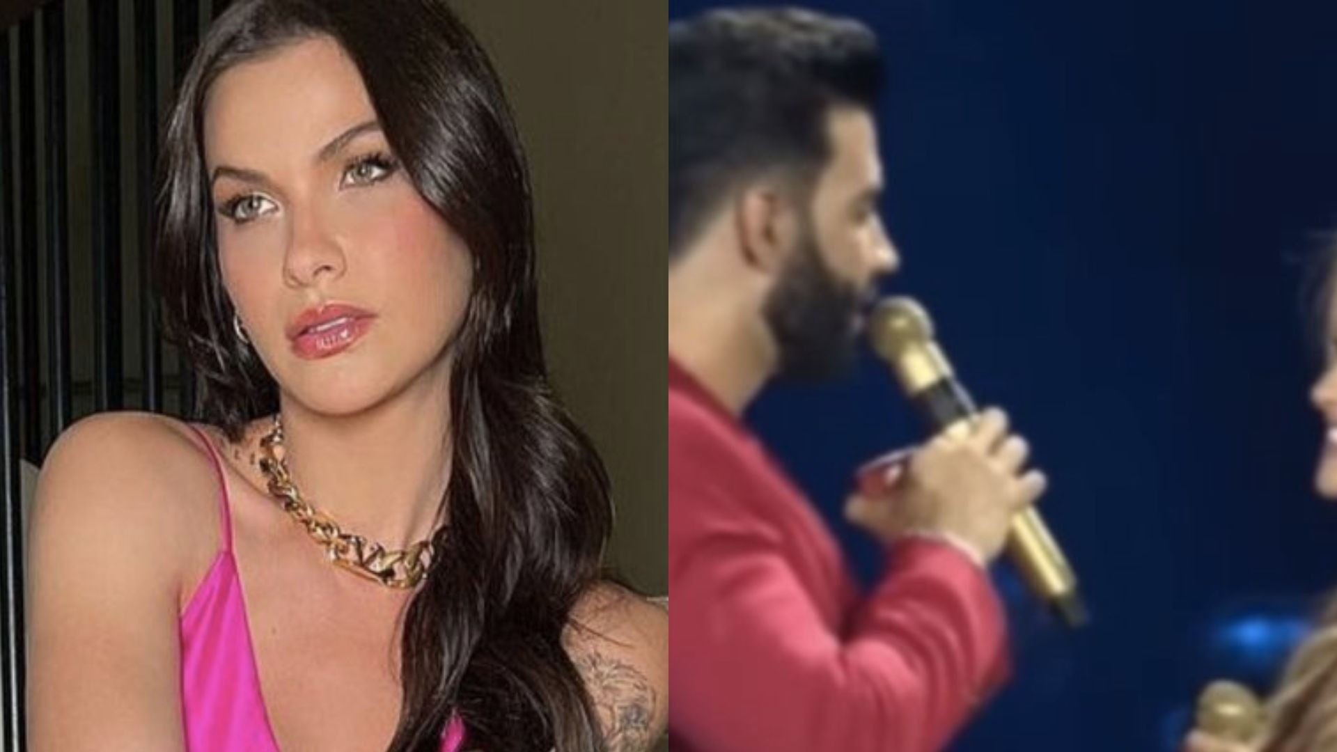 Andressa Suita muda visual e surpreende Gusttavo Lima em show (Reprodução/Instagram)