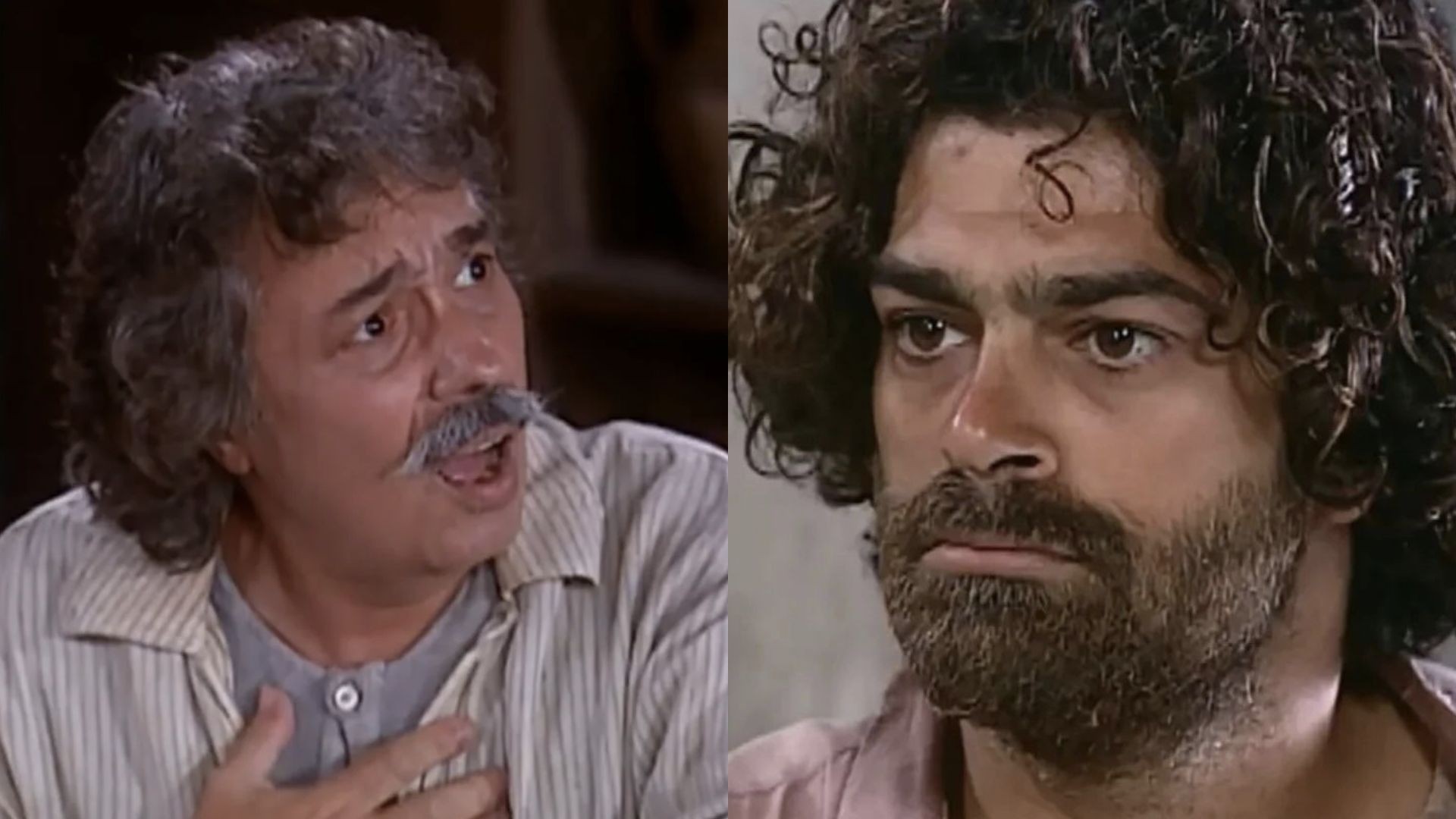 Calixto e Petruchio em 'O Cravo e a Rosa' (Reprodução/TV Globo)