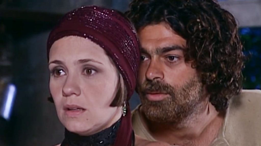 Catarina e Petruchio em 'O Cravo e a Rosa' (Reprodução/TV Globo)