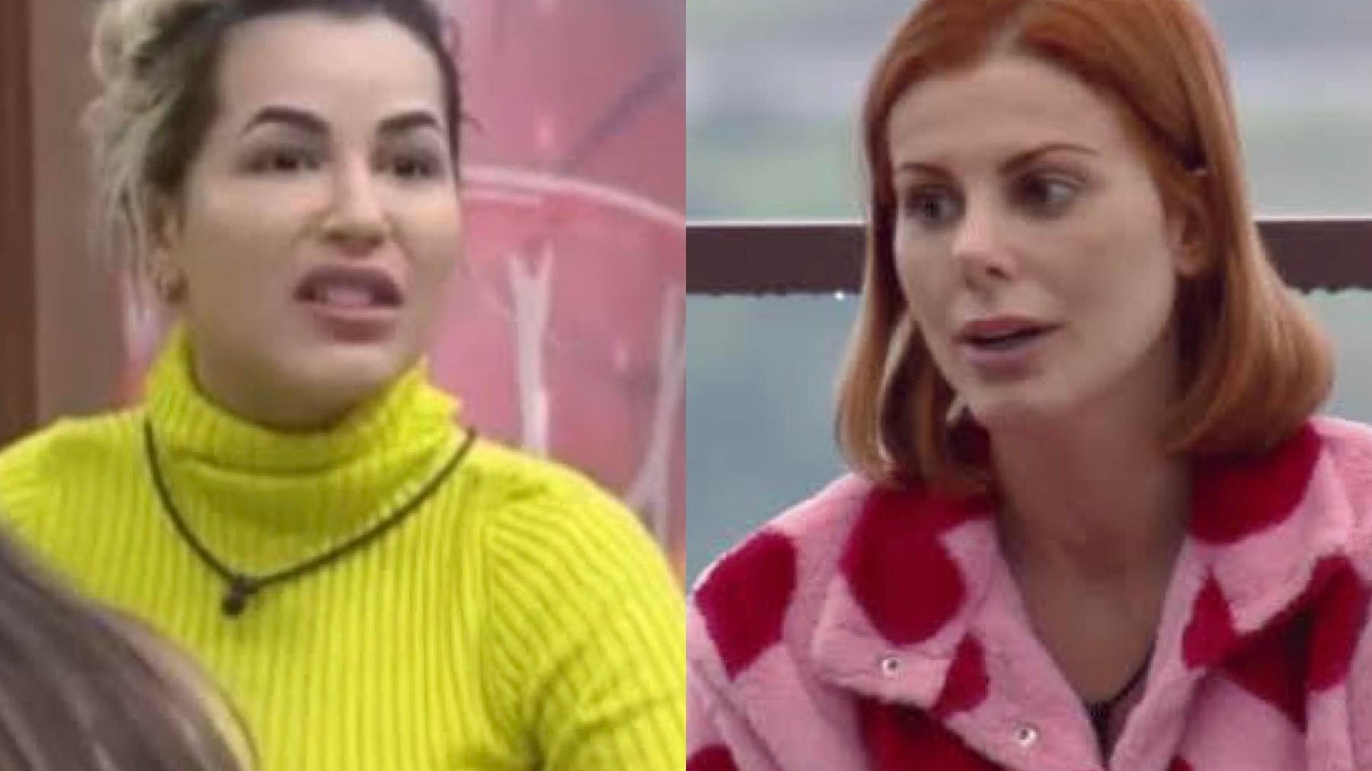 Deolane e Deborah em A Fazenda 14