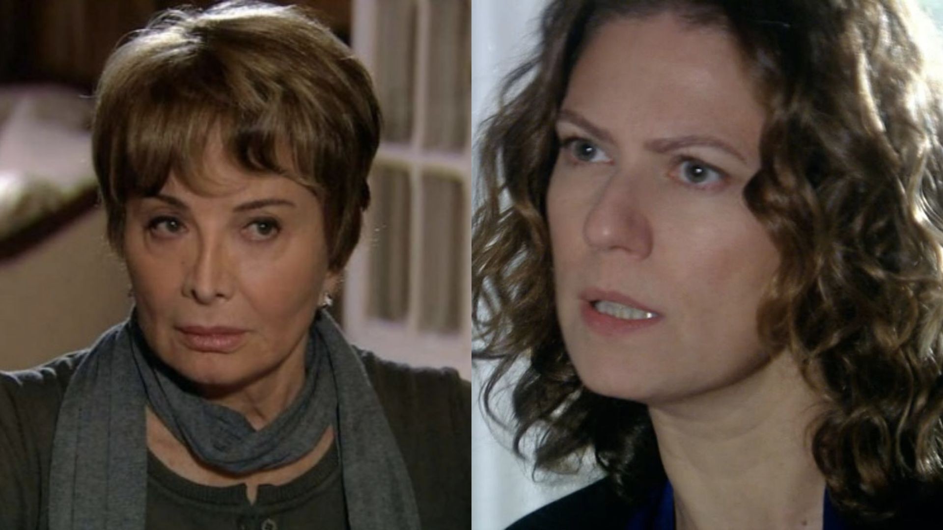 Irene e Flora em 'A Favorita' (Reprodução/TV Globo)