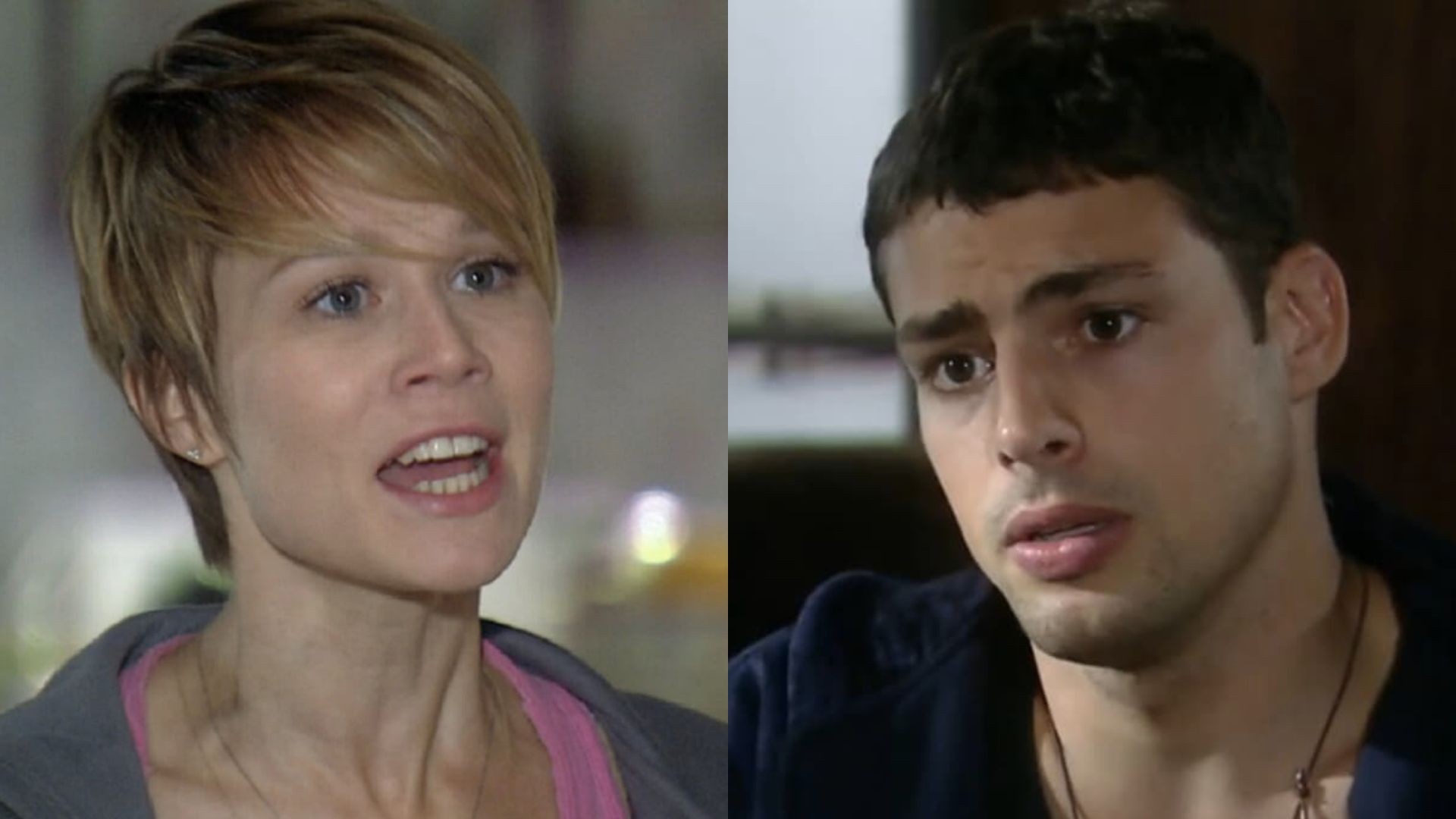 Lara e Halley em 'A Favorita' (Reprodução/TV Globo)