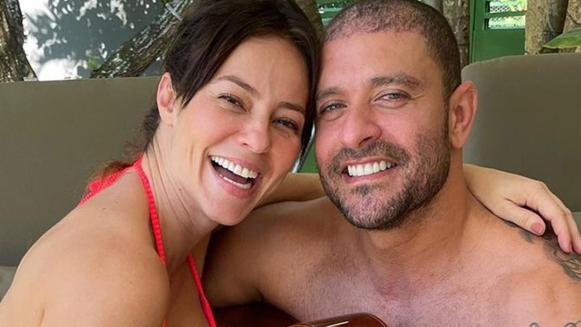 Paolla Oliveira e Diogo Nogueira
