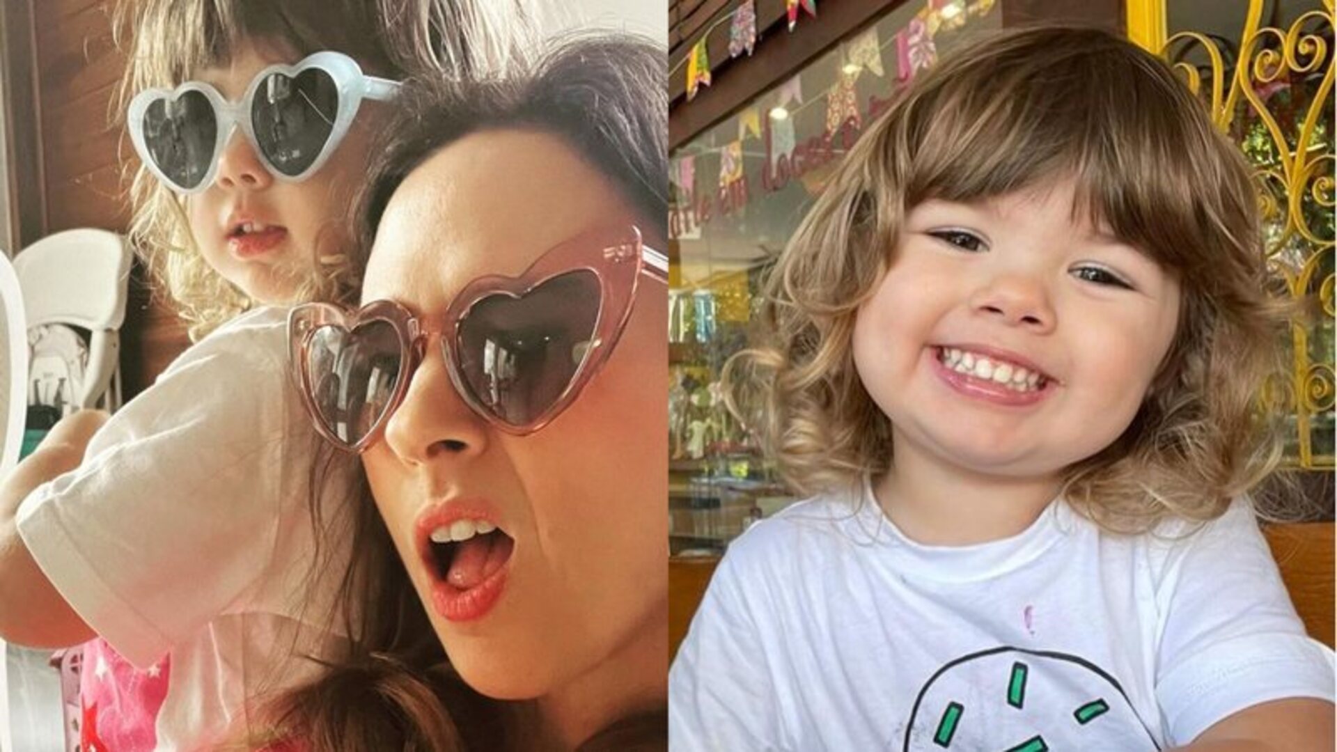 Tata Werneck com a filha Clara Maria (Reprodução/Instagram)