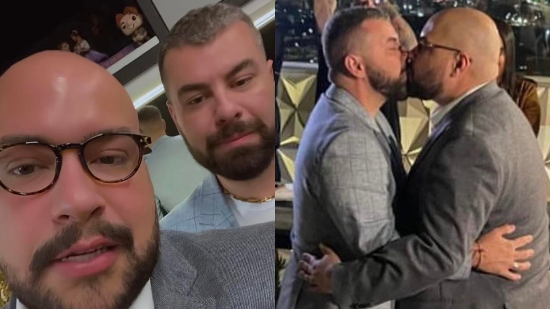 Tiago Abravanel e Fernando Poli se casam em cerimônia chiquérima