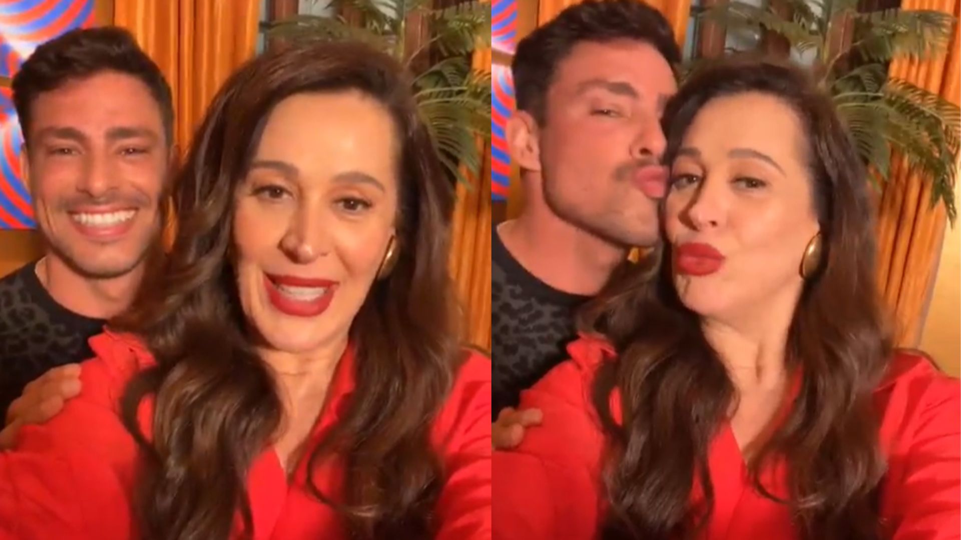 Claudia Raia e Cauã Reymond. Reprodução/Instagram