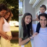 Kaká, Carol Dias e os filhos - (Crédito: Reprodução/Instagram)