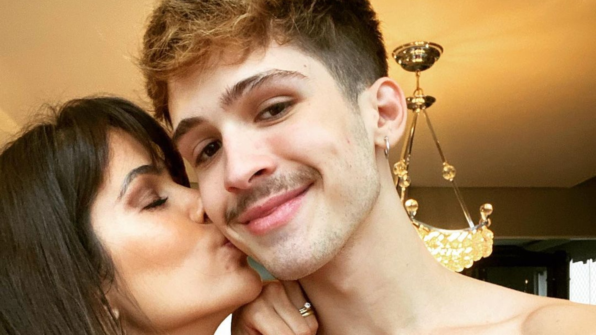 João Guilherme e Naila Ávila. Reprodução/Instagram