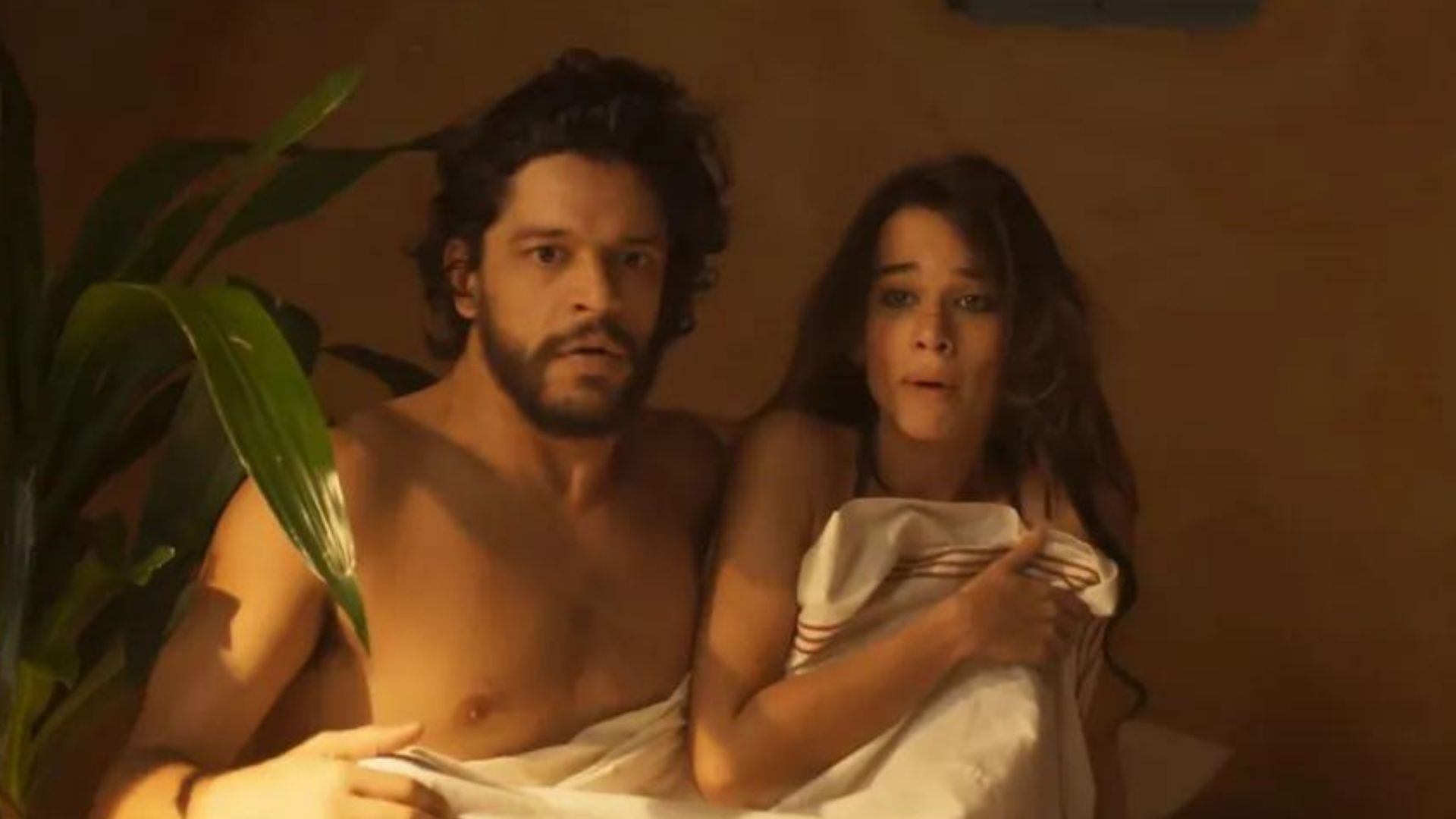 Maruan e Labibe em 'Mar do Sertão'. Foto: TV Globo