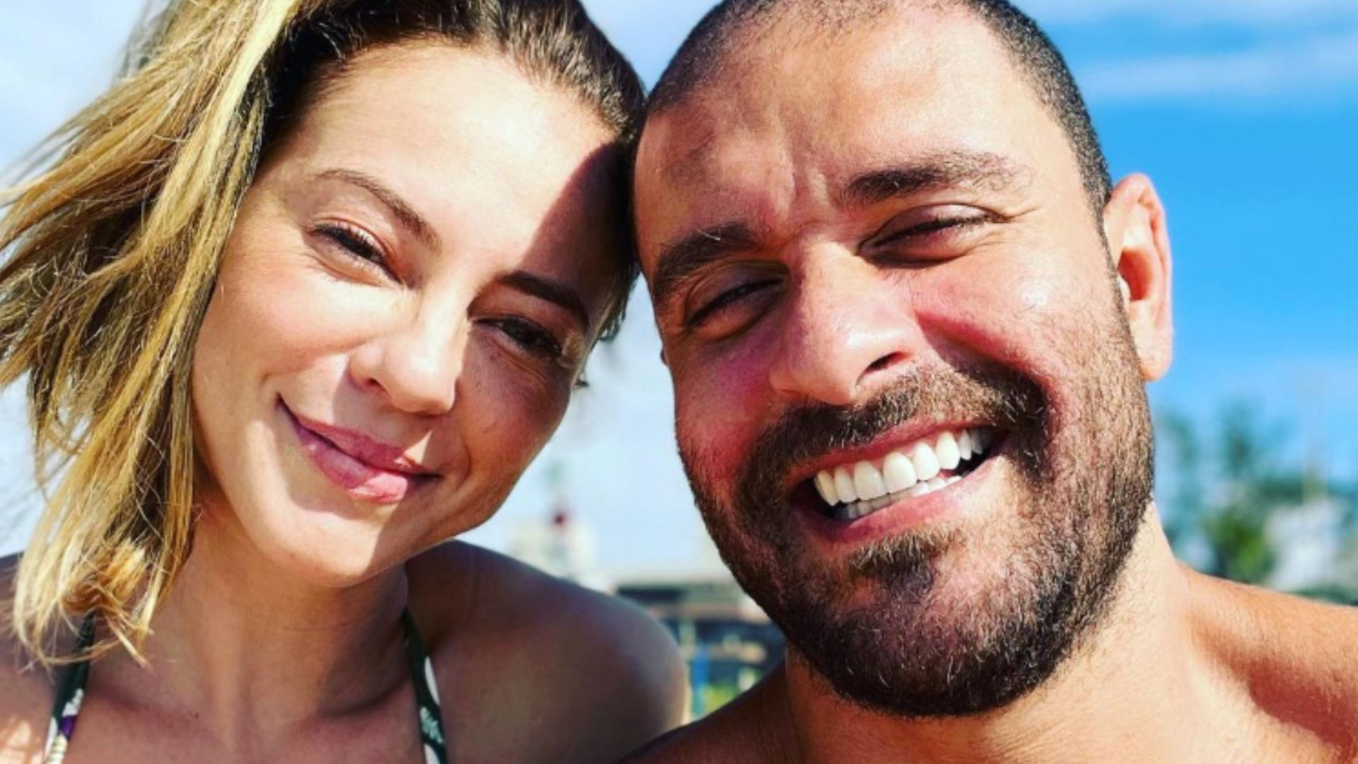 Paolla Oliveira e Diogo Nogueira. Reprodução/Instagram