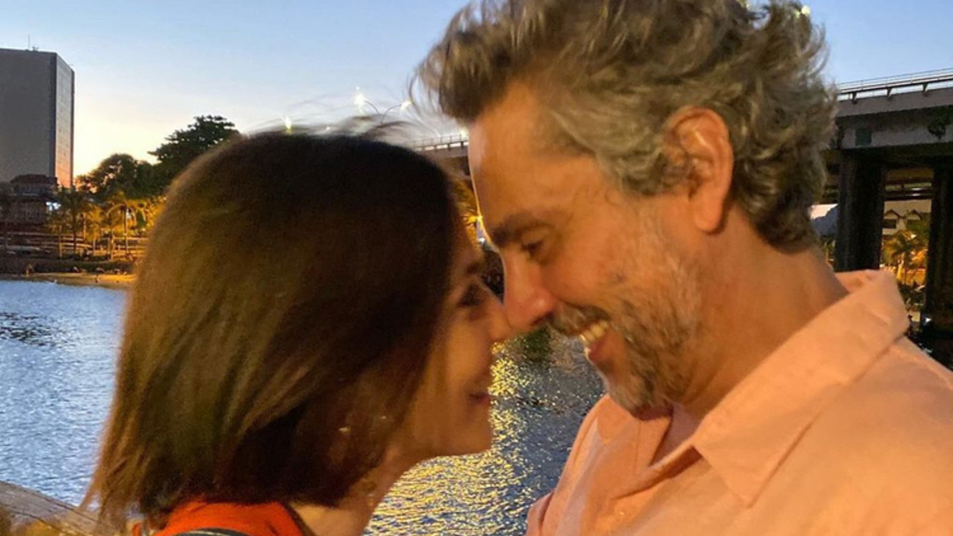 Karen Brusttolin e Alexandre Nero (Reprodução/Instagram)