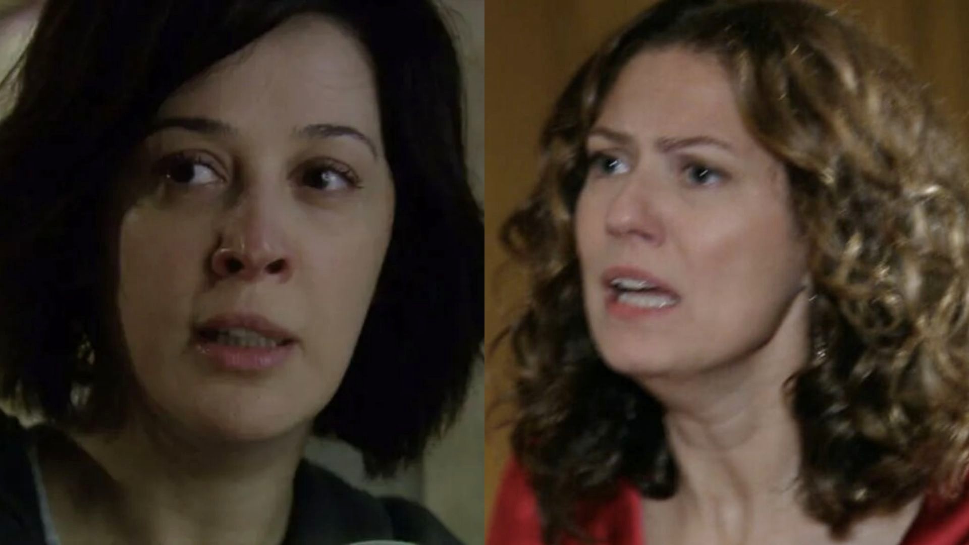 Donatela e Flora em 'A Favorita' (Reprodução/TV Globo)