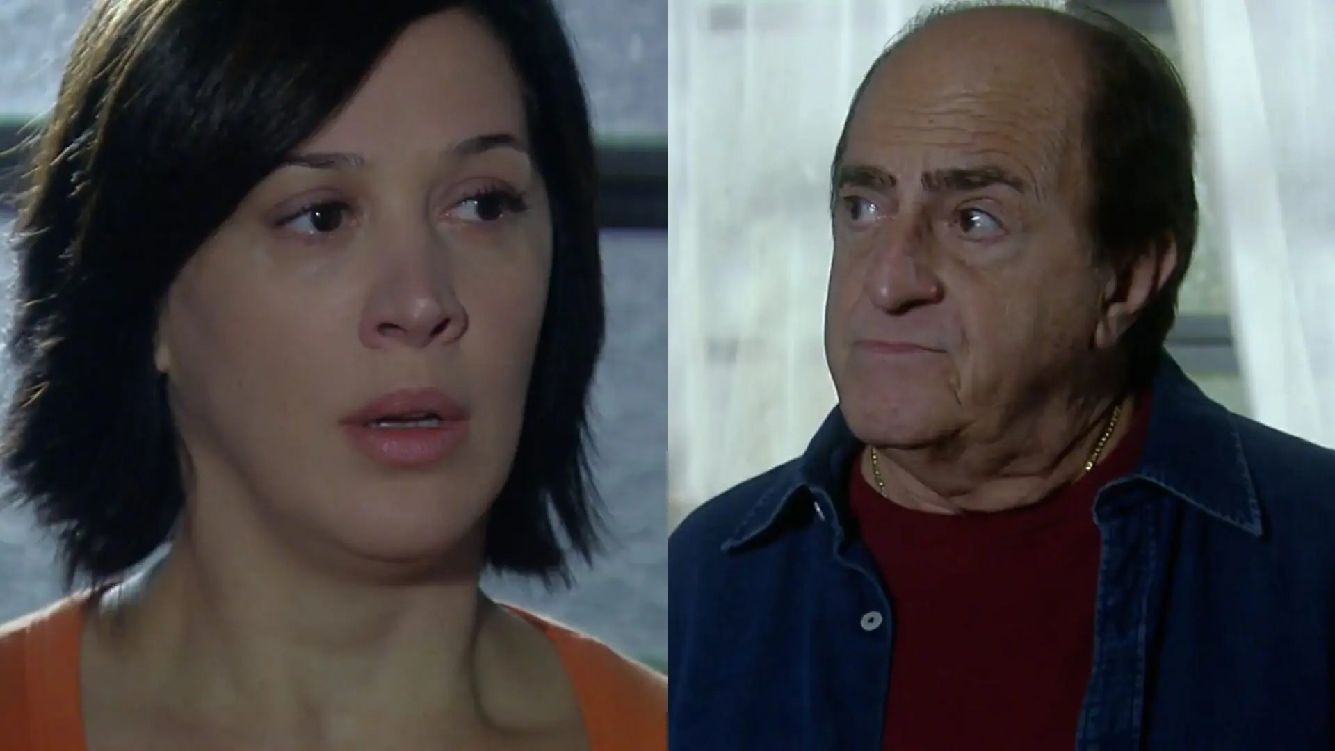 Donatela e Silveirinha em 'A Favorita' (Reprodução/TV Globo)