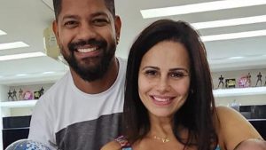 Guilherme Militão e Viviane Araújo