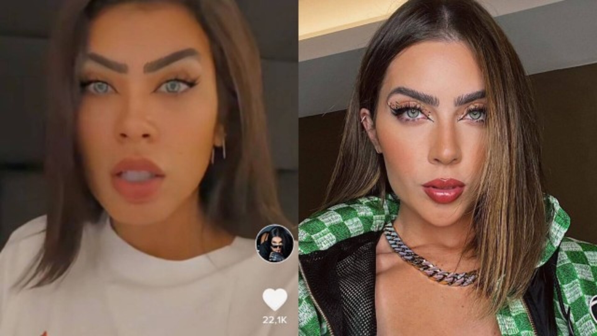 Pocah e Jade Picon - (Crédito: Reprodução/Instagram/TikTok)