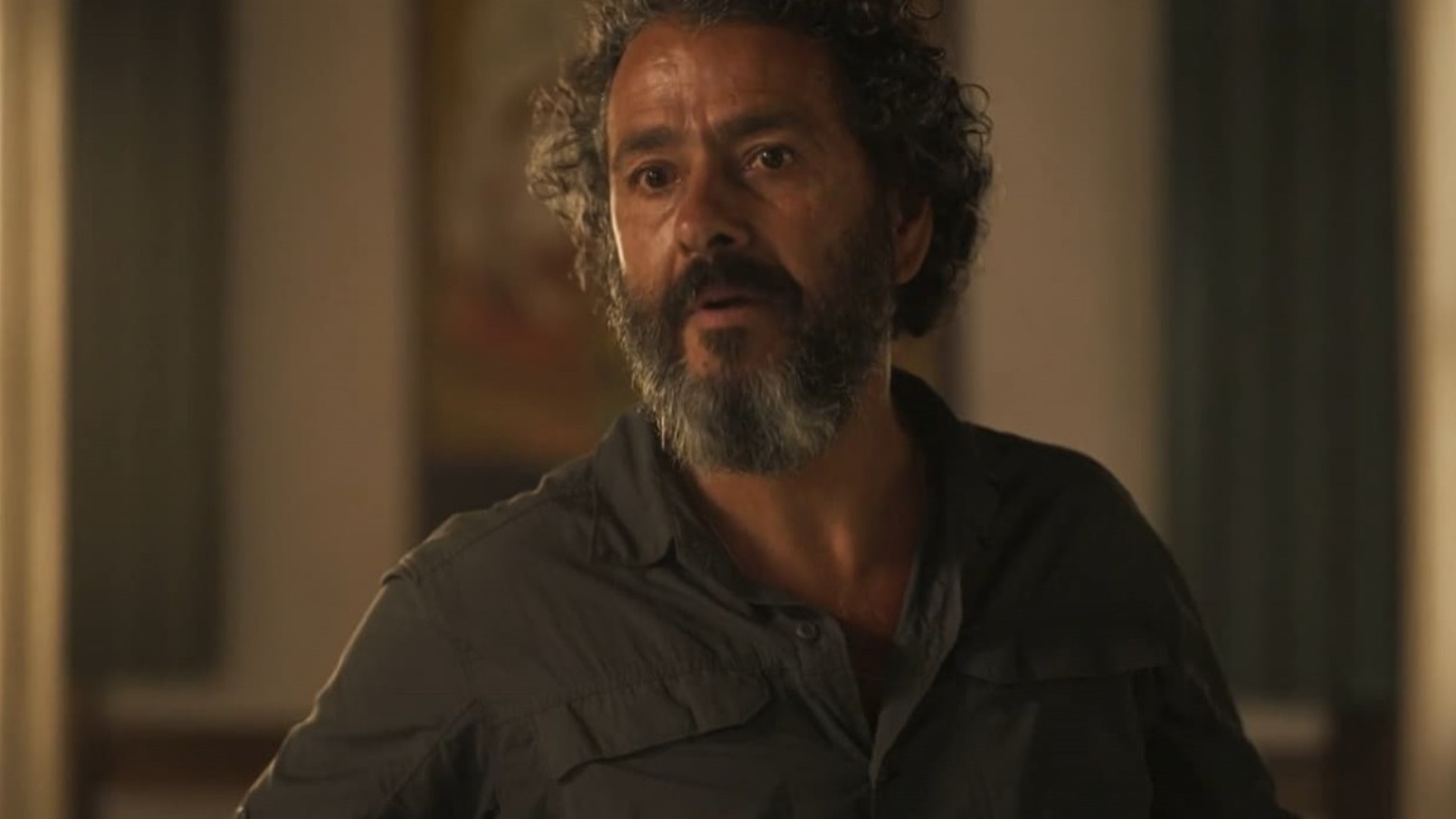 José Leôncio (Marcos Palmeira) em Pantanal