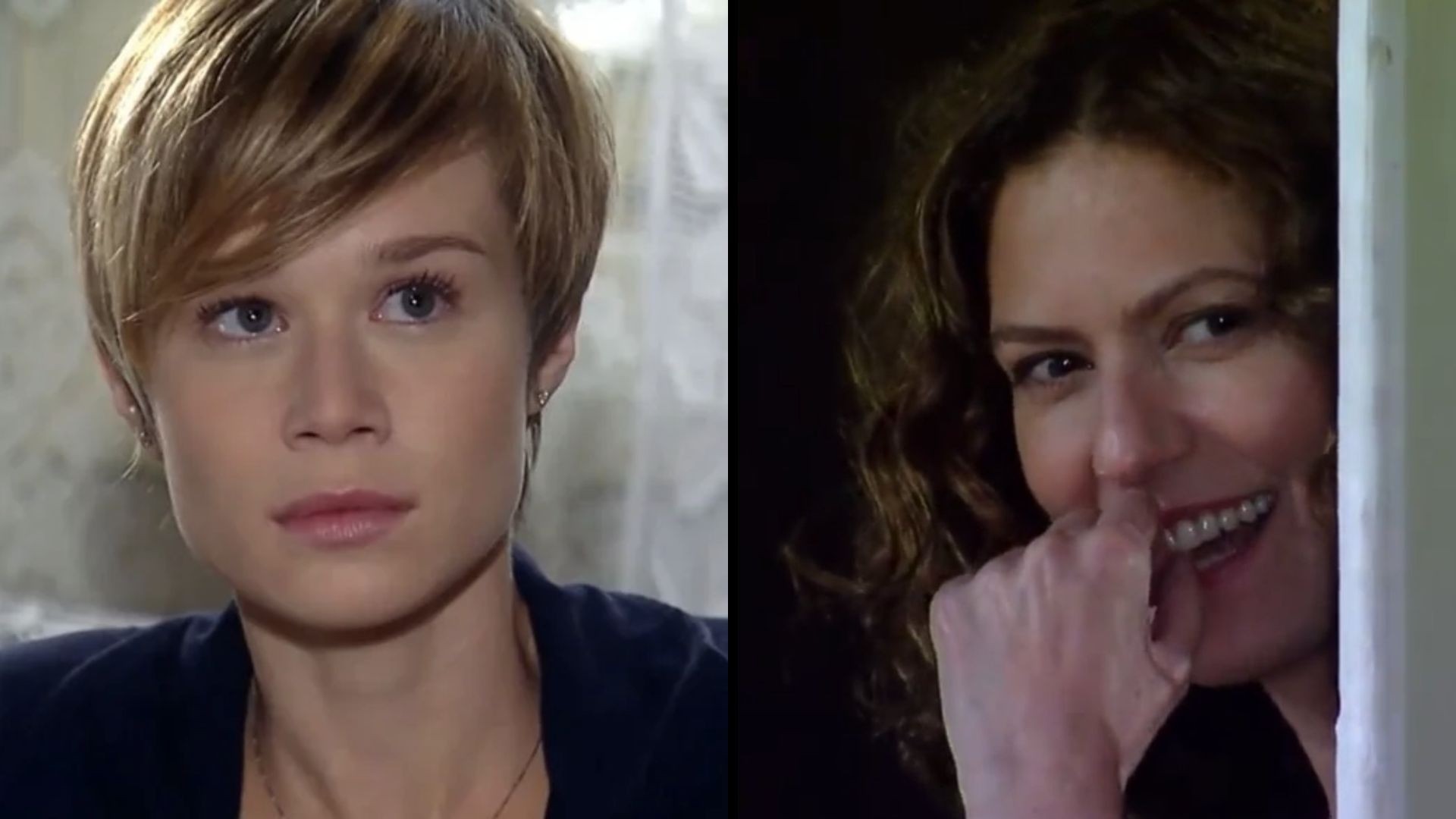 Lara e Flora em 'A Favorita' (Reprodução/TV Globo)