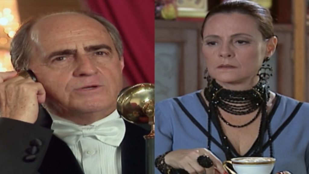 Ludovico e Jezebel em 'Chocolate com Pimenta' (Reprodução/TV Globo)