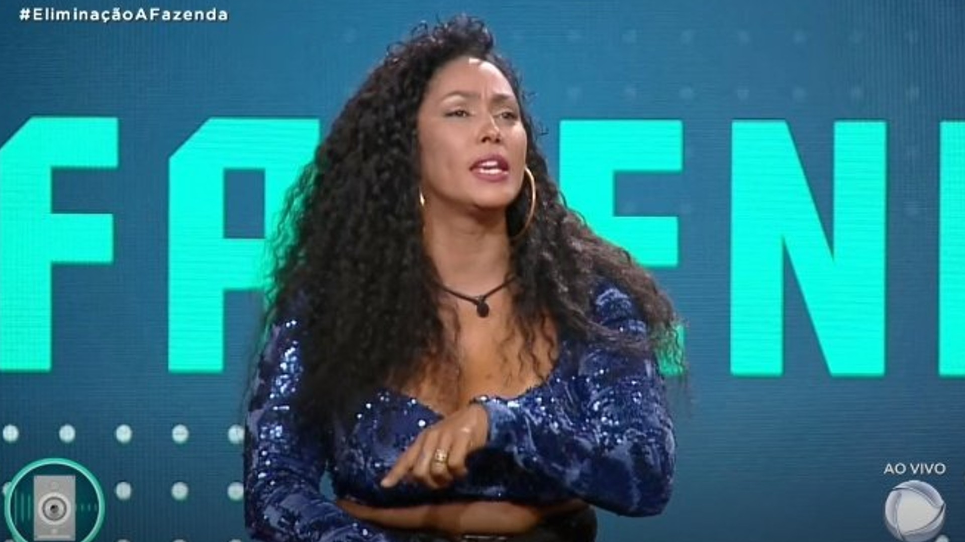 Rosiane em 'A Fazenda 14' (Reprodução/Record TV)