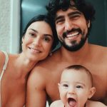 Thaila Ayala, Renato Góes e o filho do casal, Francisco (Reprodução/Instagram)