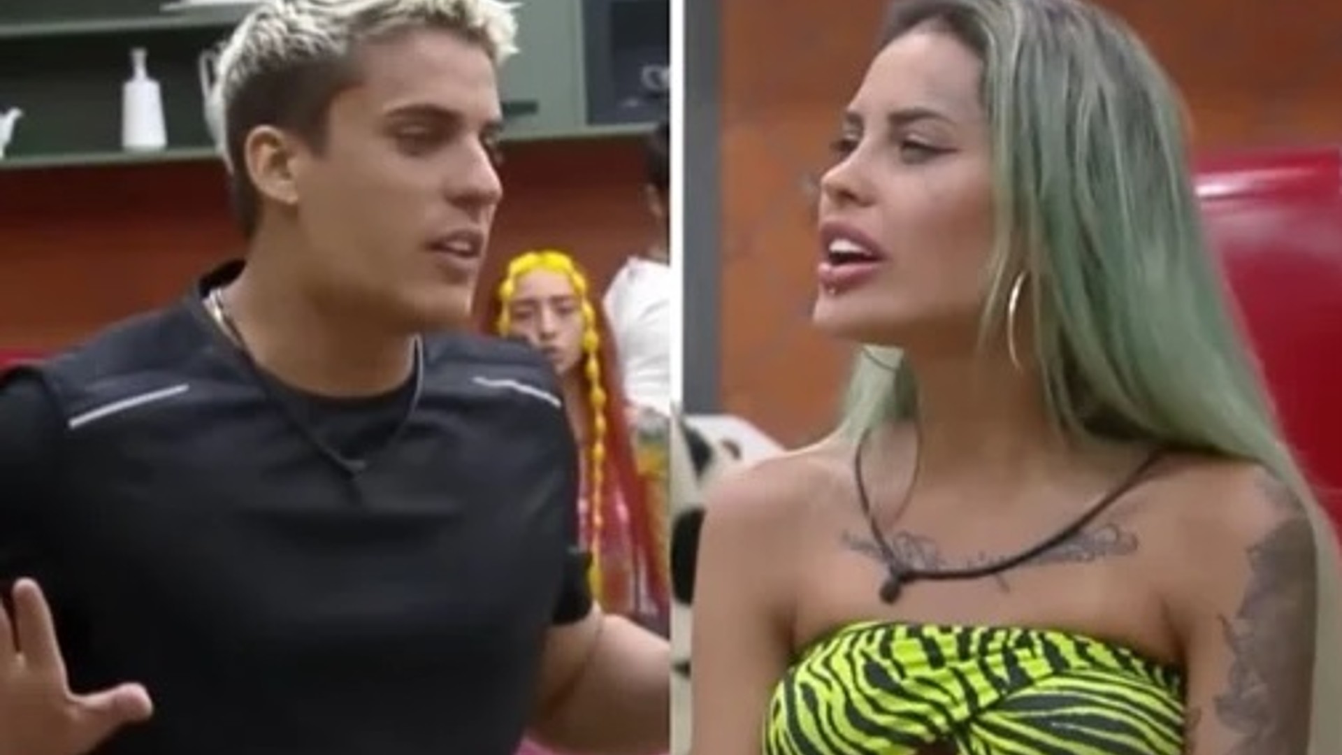 Tiago e Tati Zaqui em A Fazenda 14