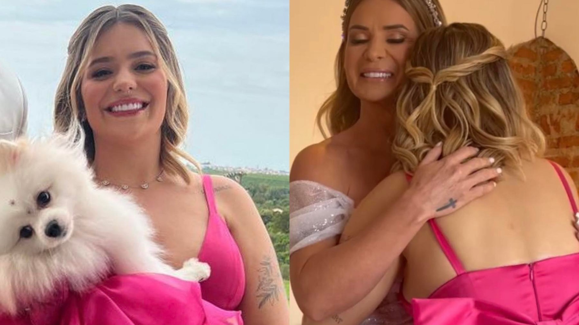 Viih Tube em casamento da mãe