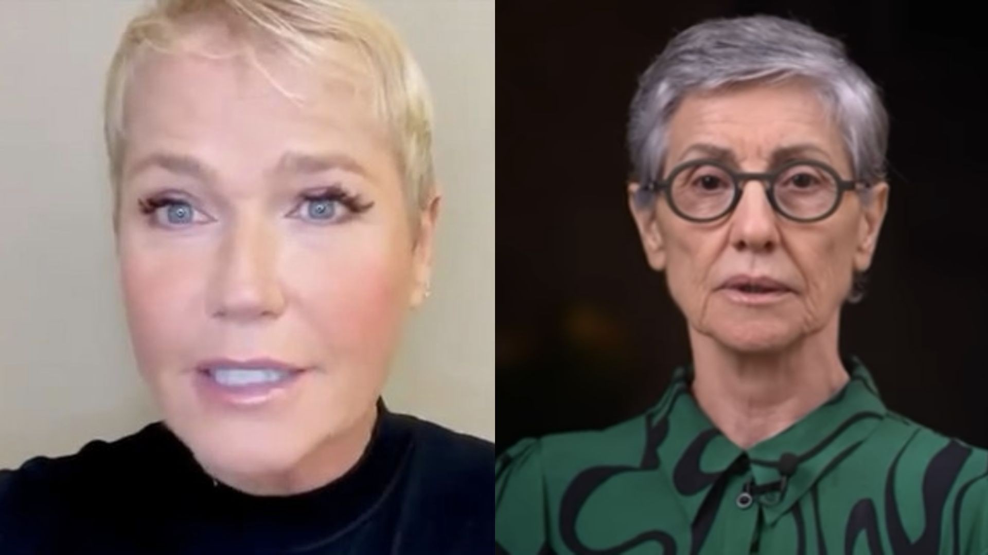 Xuxa Meneghel e Cássia Kiss (Reprodução: Instagram/TV Globo)
