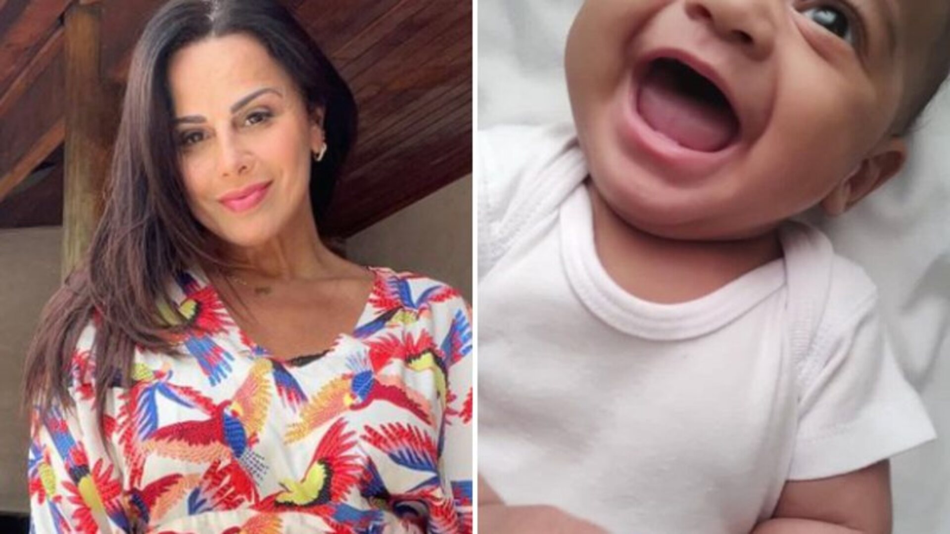 Viviane Araújo e Joaquim - (Crédito: Reprodução/Instagram)