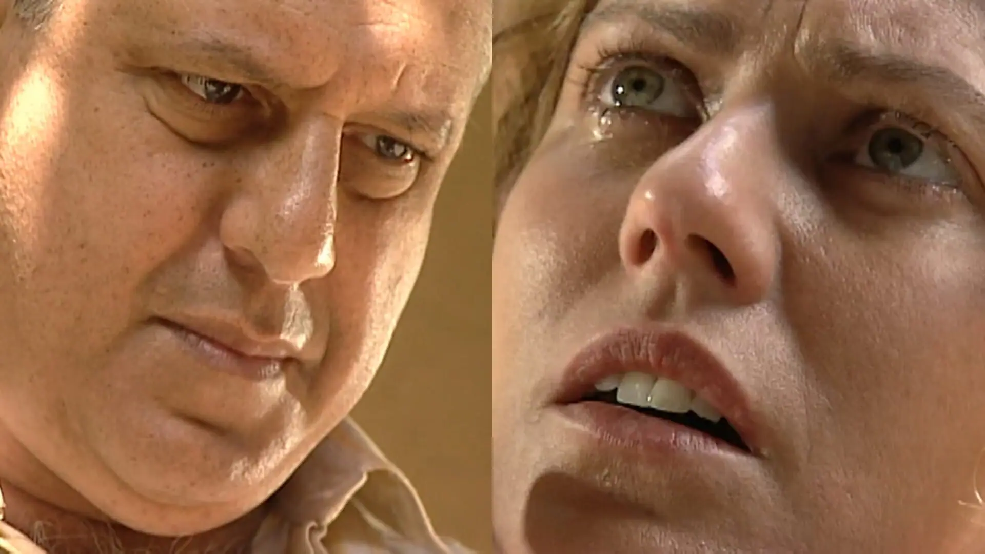 Bruno (Antônio Fagundes) e Luana (Patrícia Pillar) de 'O Rei do Gado' - (Crédito: Reprodução/TV Globo)