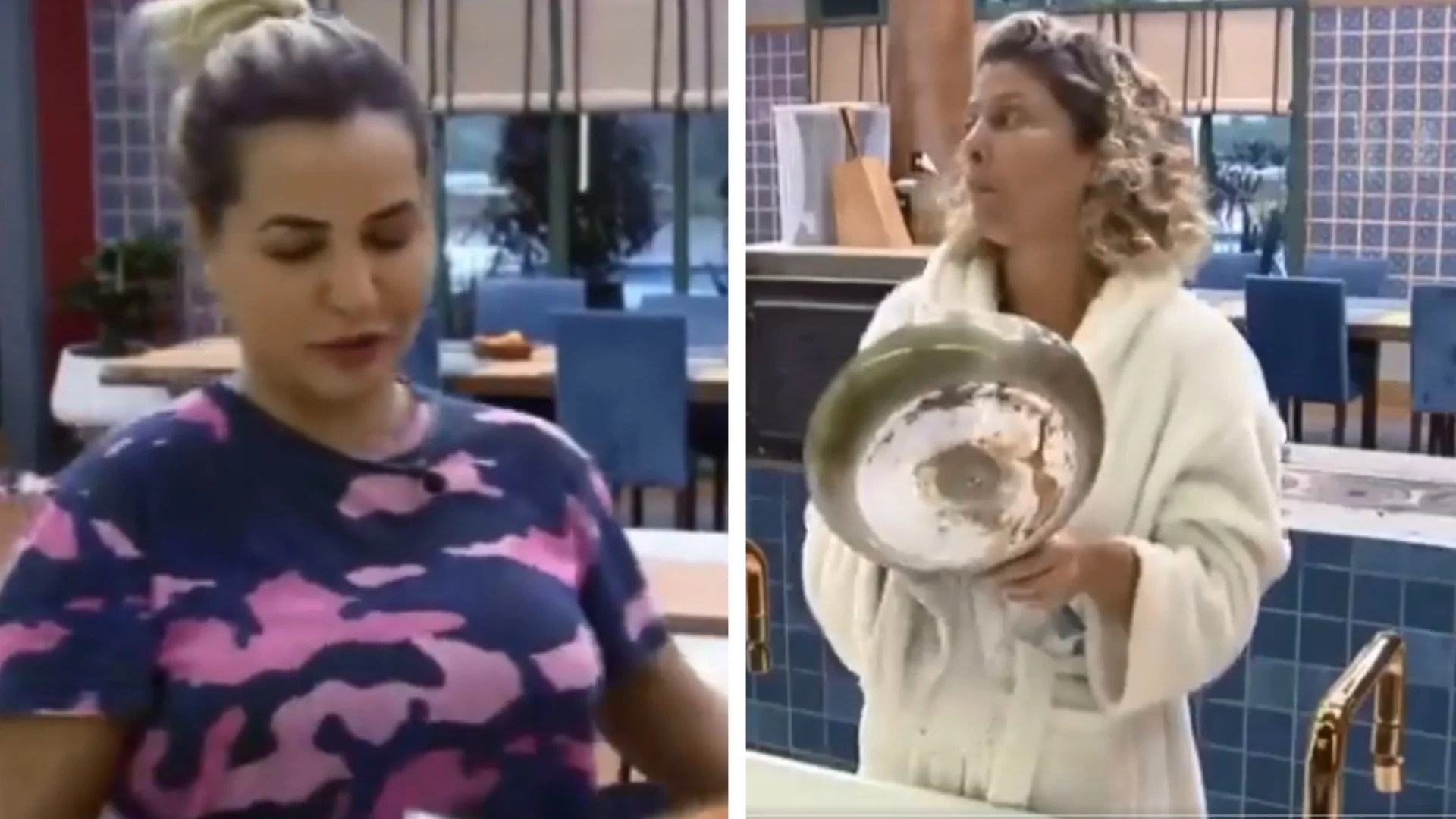 Deolane e Barbara em 'A Fazenda 14' - (Crédito: Reprodução/PlayPlus)