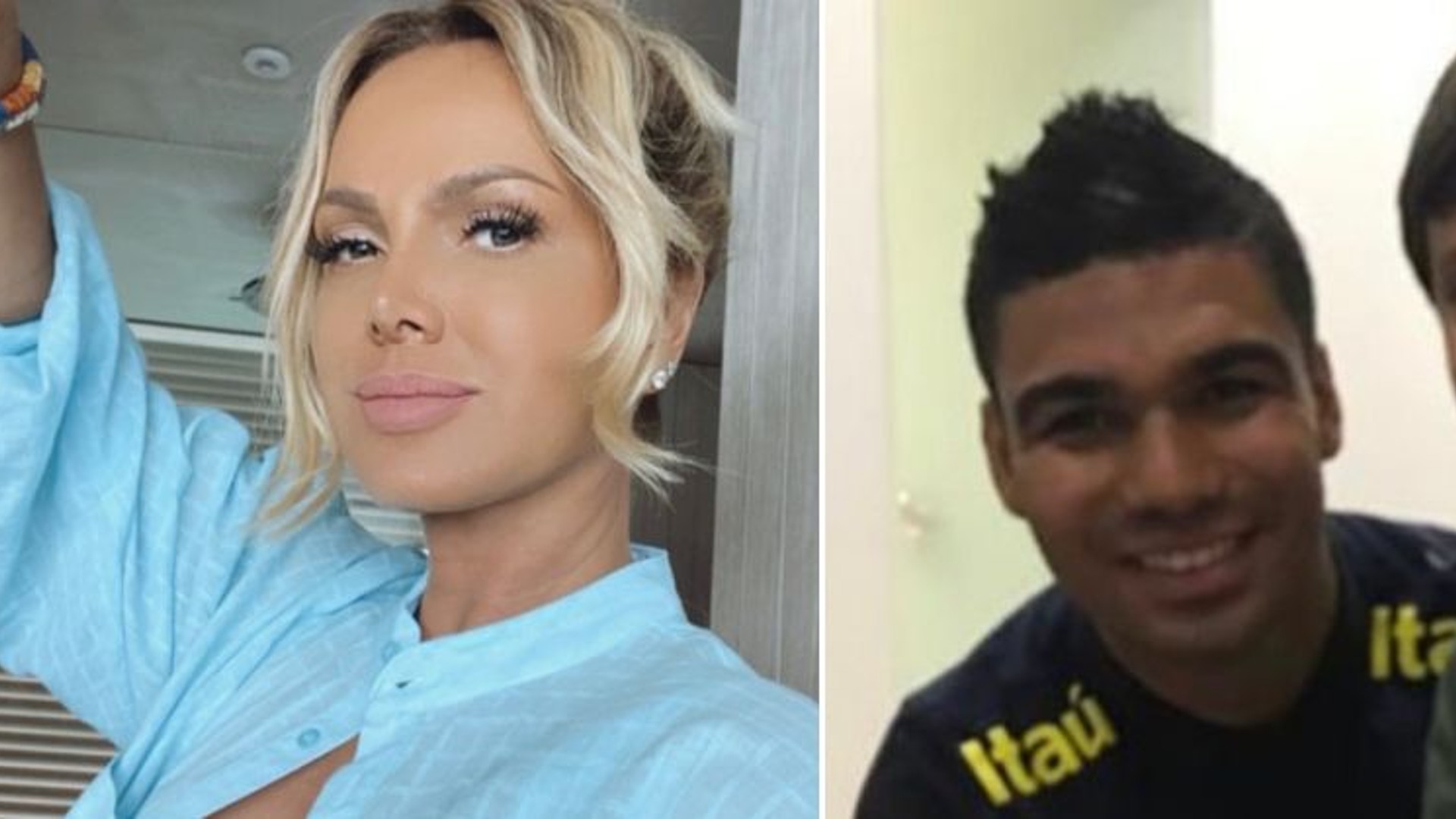 Eliana e Casemiro. Reprodução/Instagram