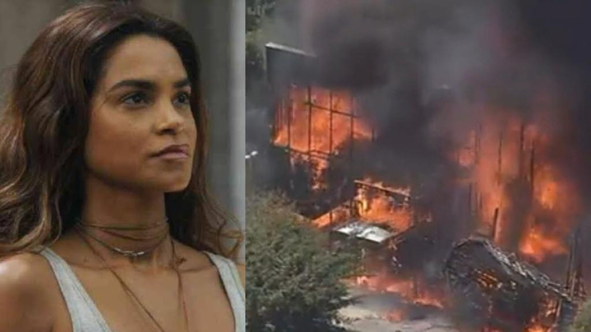 Lucy Alves. Reprodução/TV Globo/Twitter