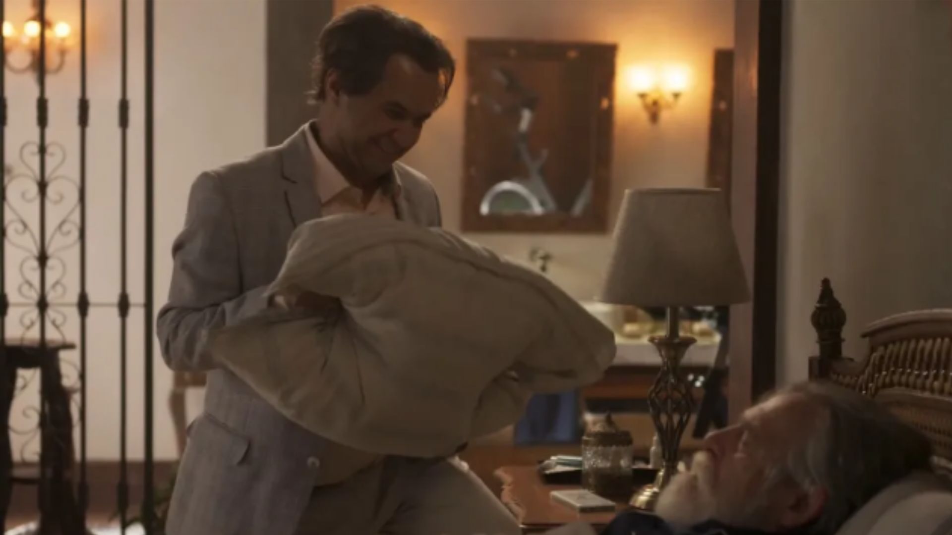 Sabá Bodó em 'Mar do Sertão'. Reprodução/TV Globo
