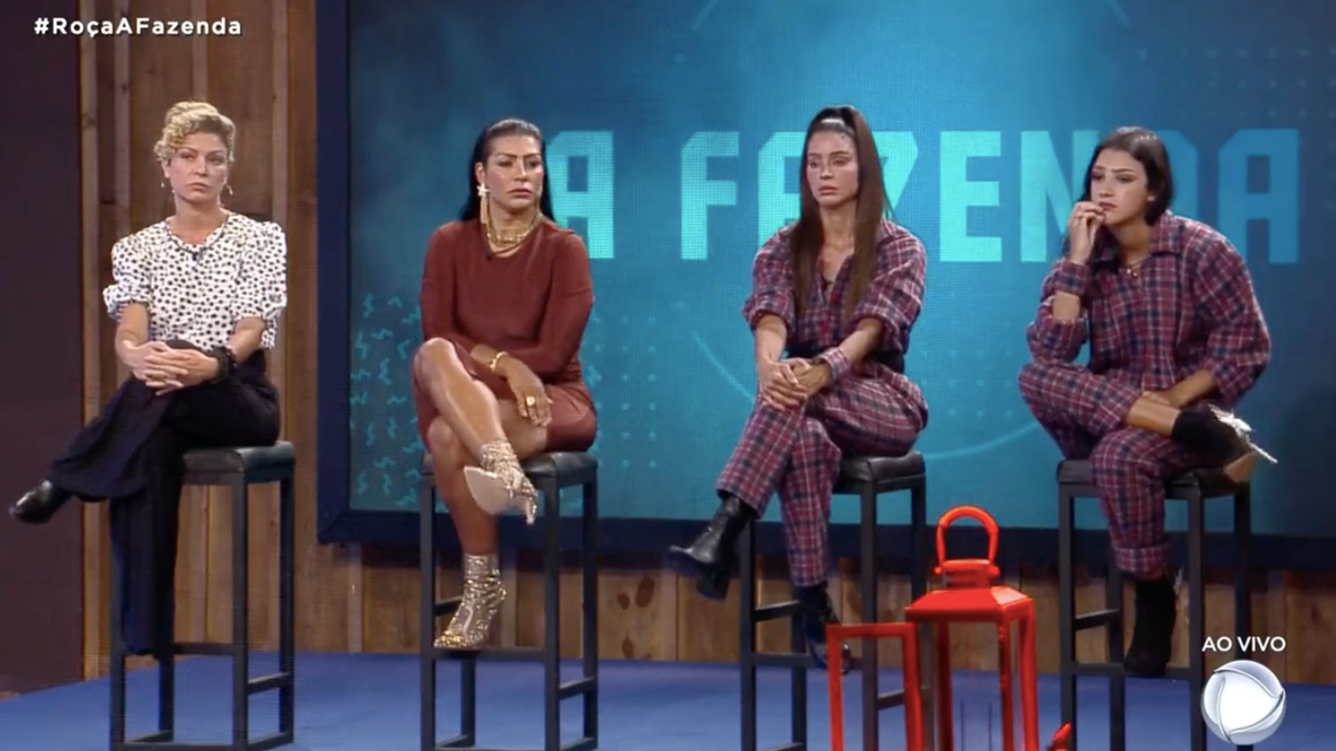 Babi, Moranguinho, Kerline e Bia formam a roça de 'A Fazenda 14' (Reprodução/Record TV)