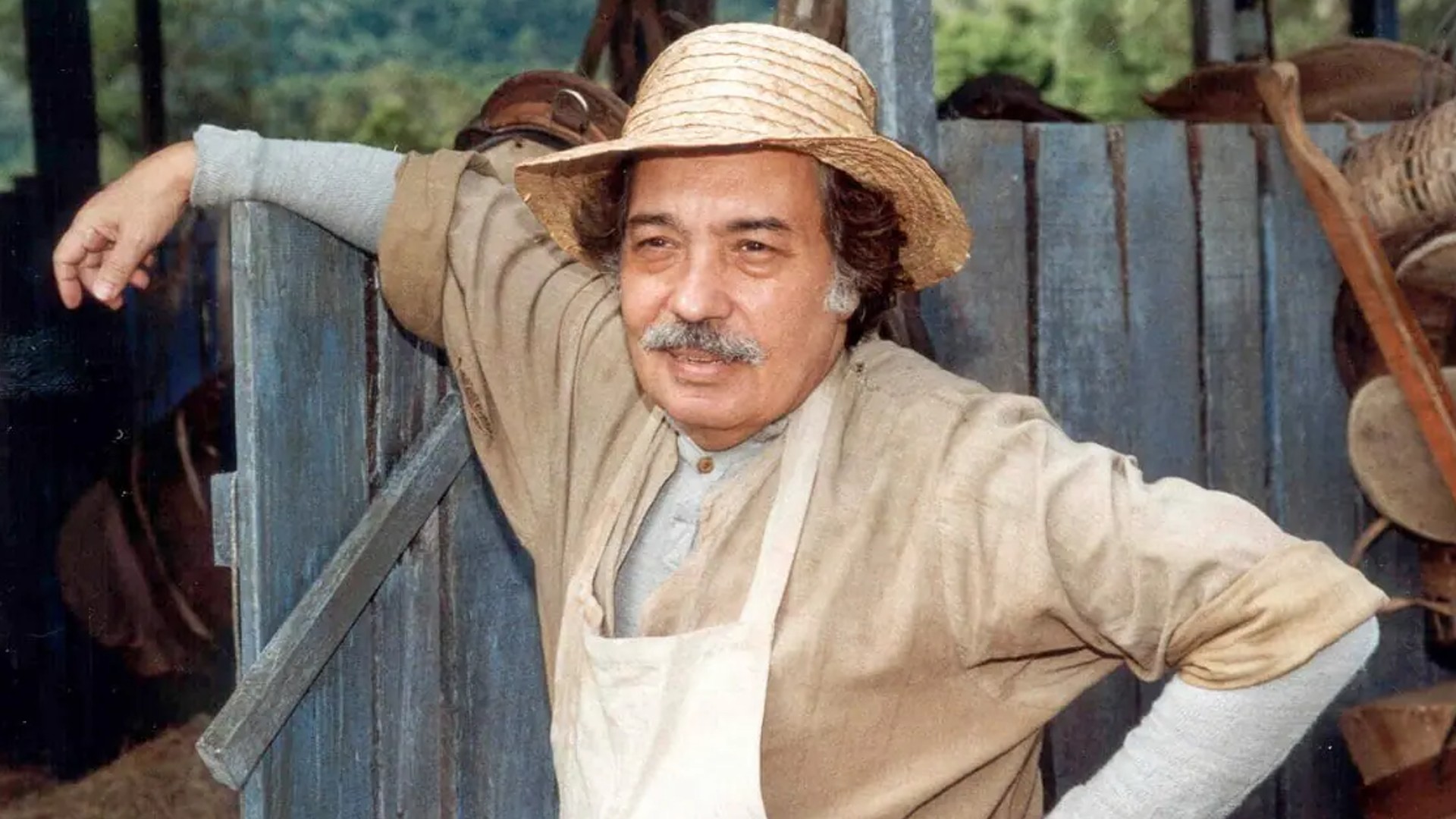 Pedro Paulo Rangel como Calixto em 'O Cravo e a Rosa' (Reprodução/TV Globo)