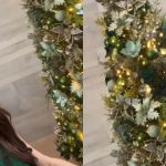 Claudia Raia exibe decoração luxuosa de Natal inspirada na Copa do Mundo