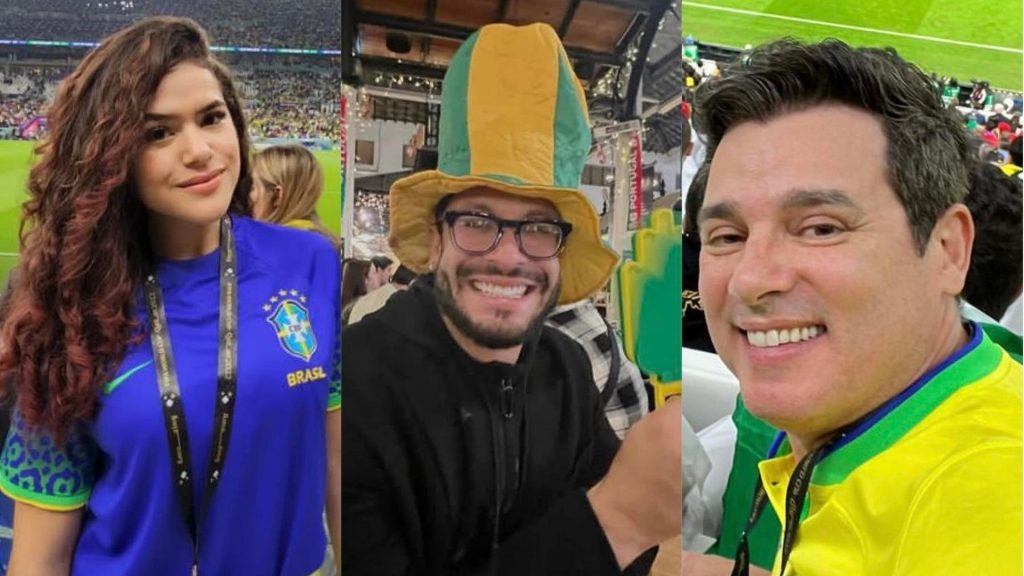 Brasil vence Sérvia por 2x1; famosos comemoram!