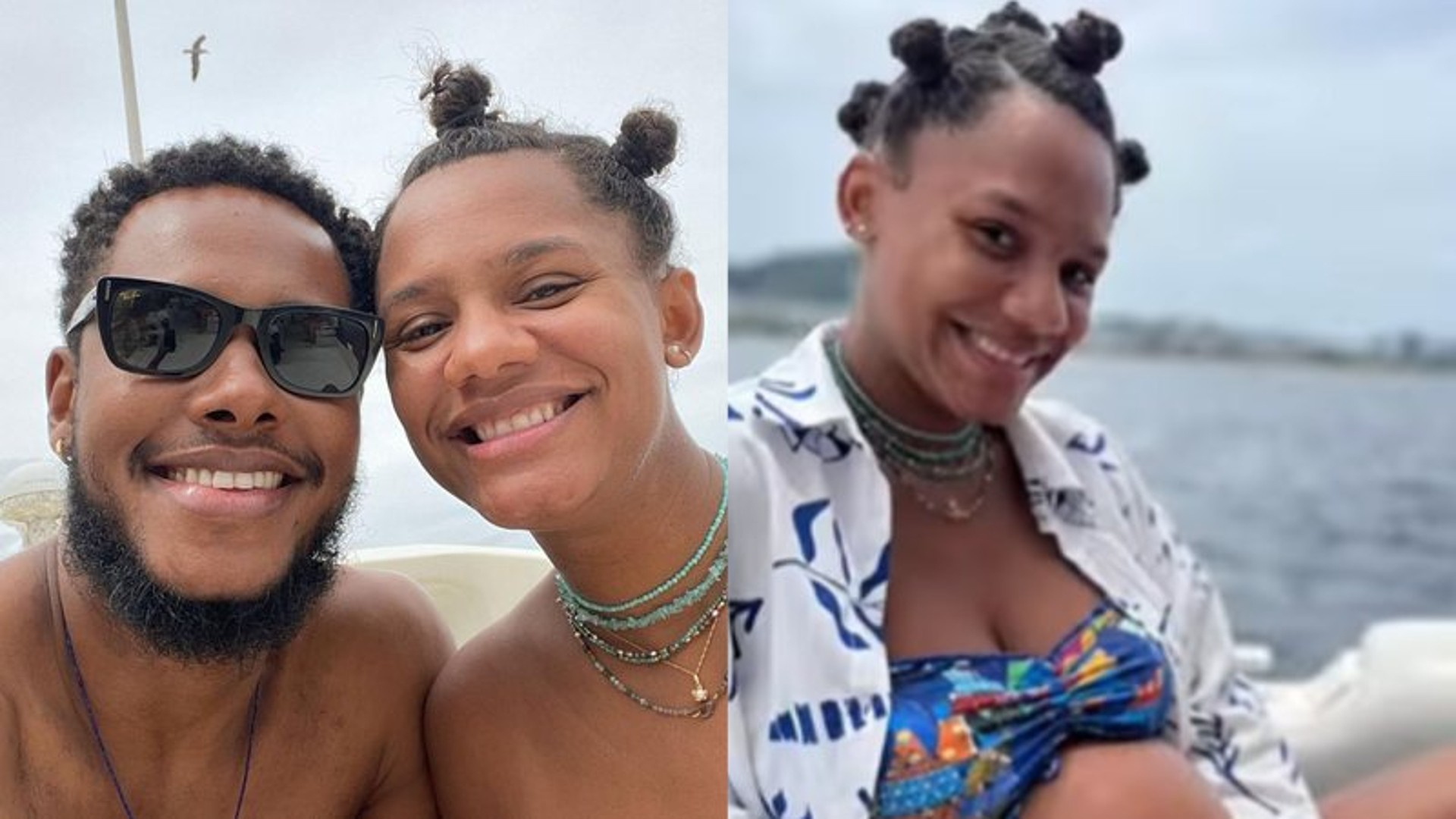Jéssica Ellen e noivo, Dan Ferreira