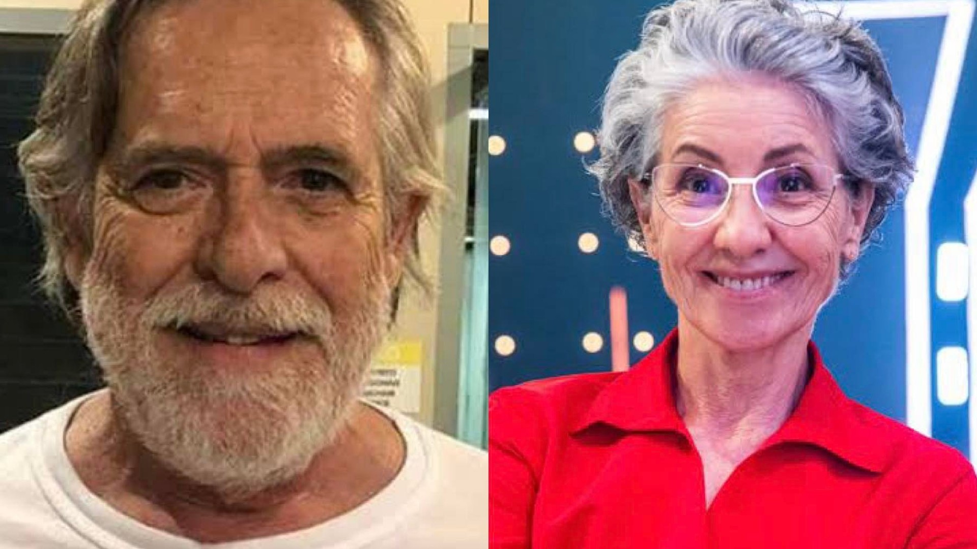 José de Abreu e Cássia Kis