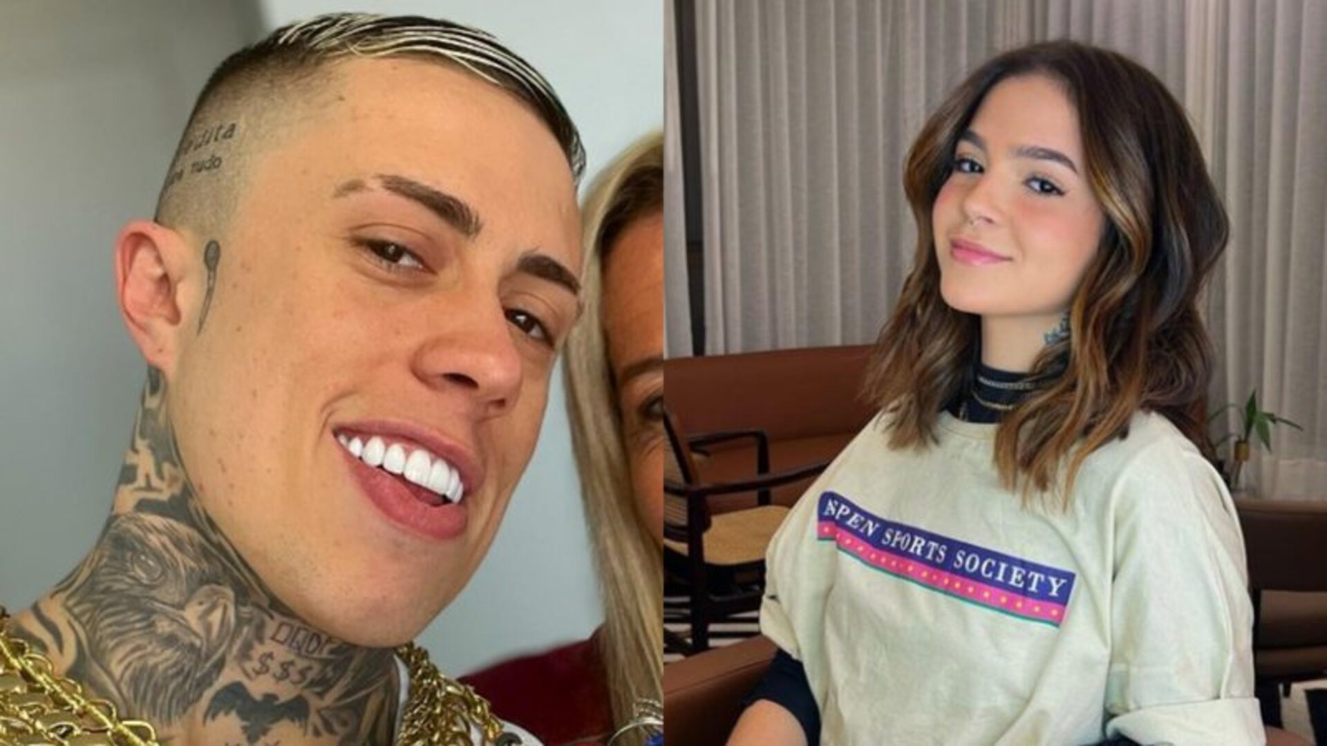 Mel Maia e MC Daniel - (Crédito: Reprodução/Instagram)