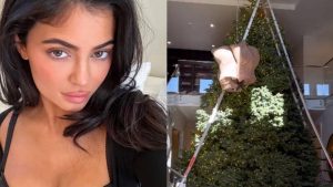 Árvore de Natal de Kylie Jenner — Foto: Reprodução/Instagram